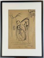 Mario Comensoli, Figurenstudie 1989