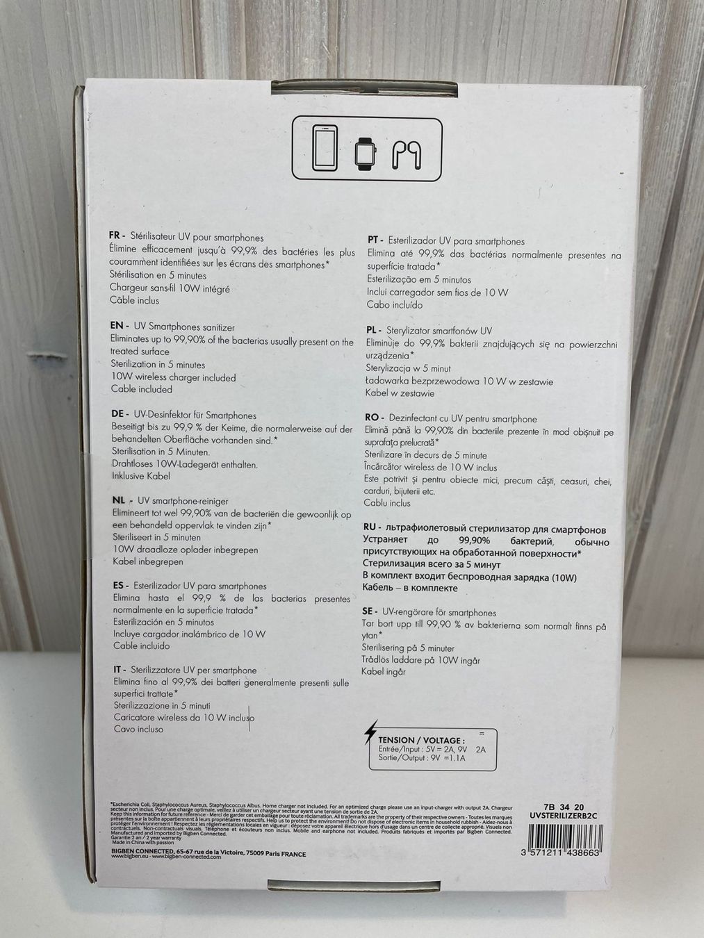Pasti del neonato: Handy UV-Sterilisationsgerät - IPhone, Smartwatch/ Uhr – Nuovo e nell'imballaggio originale da Wängi venduto da LiqKojote 3