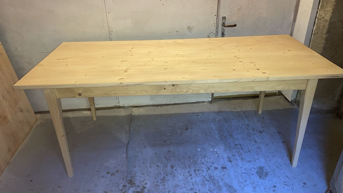 Tische: Biedermeier tisch Tanne – Gebraucht aus Stans von Friz11