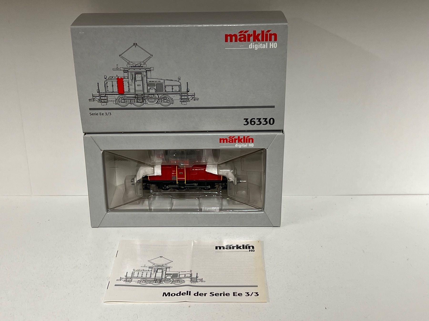 Märklin Modelleisenbahnen: Märklin 36330 Ee 3/3 ROT SBB DIGITAL AC H0 – Neu (gemäss Beschreibung) aus Neuenhof von ludovicco 7