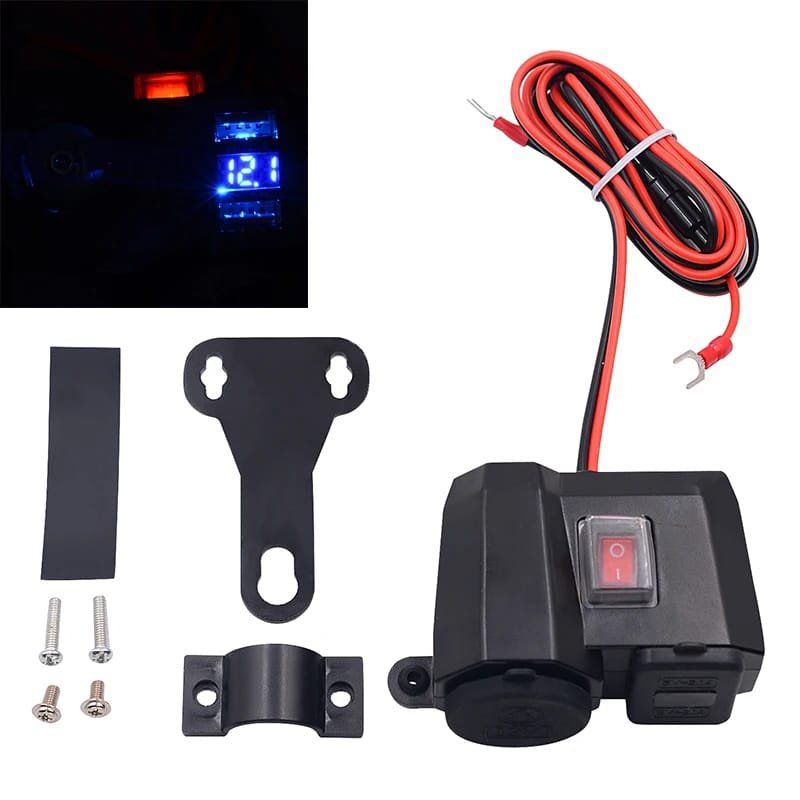 Tutti i ricambio per moto: 12V USB Steckdosen Motorad und Auto – Nuovo e nell'imballaggio originale da Winterthur venduto da Neilpryde01 2