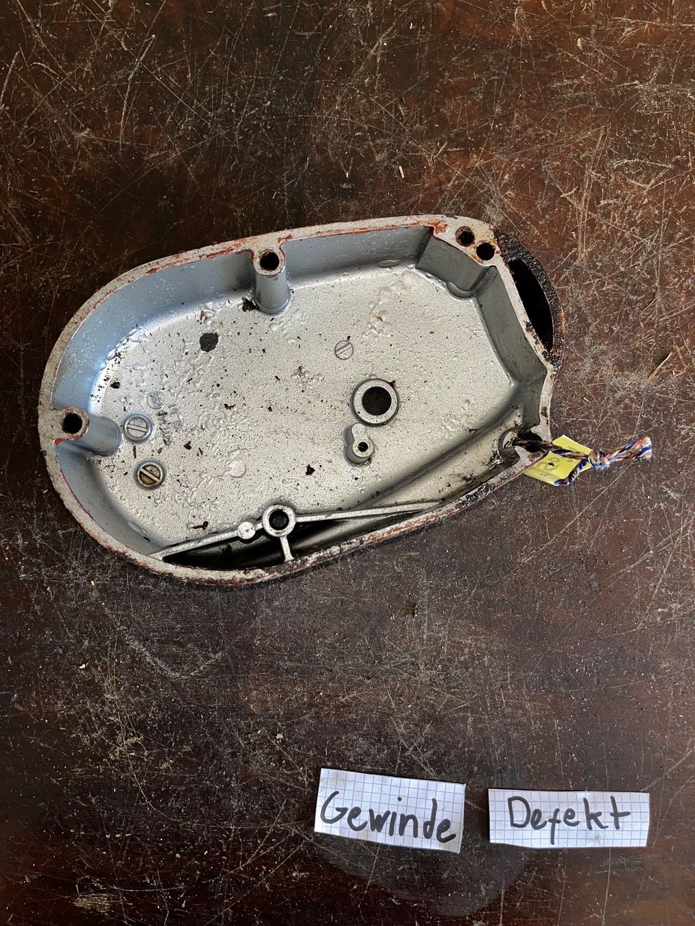 Sachs Parti ricambio per ciclomotori: Sachs 503 Handschalter Kupplungsdeckel – Difettoso da Fahrni b. Thun venduto da berger_tuning34 2