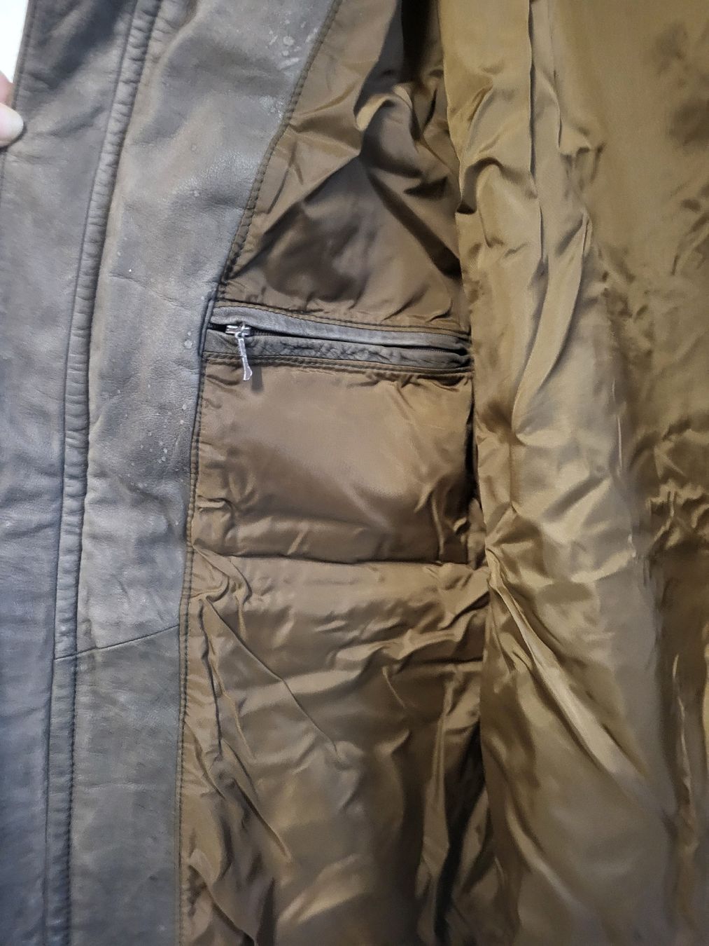 Gilet & Giacche: Herren Leder Gilet Weste – Usato da Rüschlikon venduto da Voxi 3