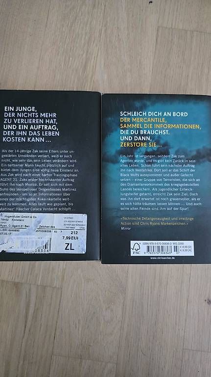 Libri: Agent 21 – Usato da Uster venduto da Batur.C 1