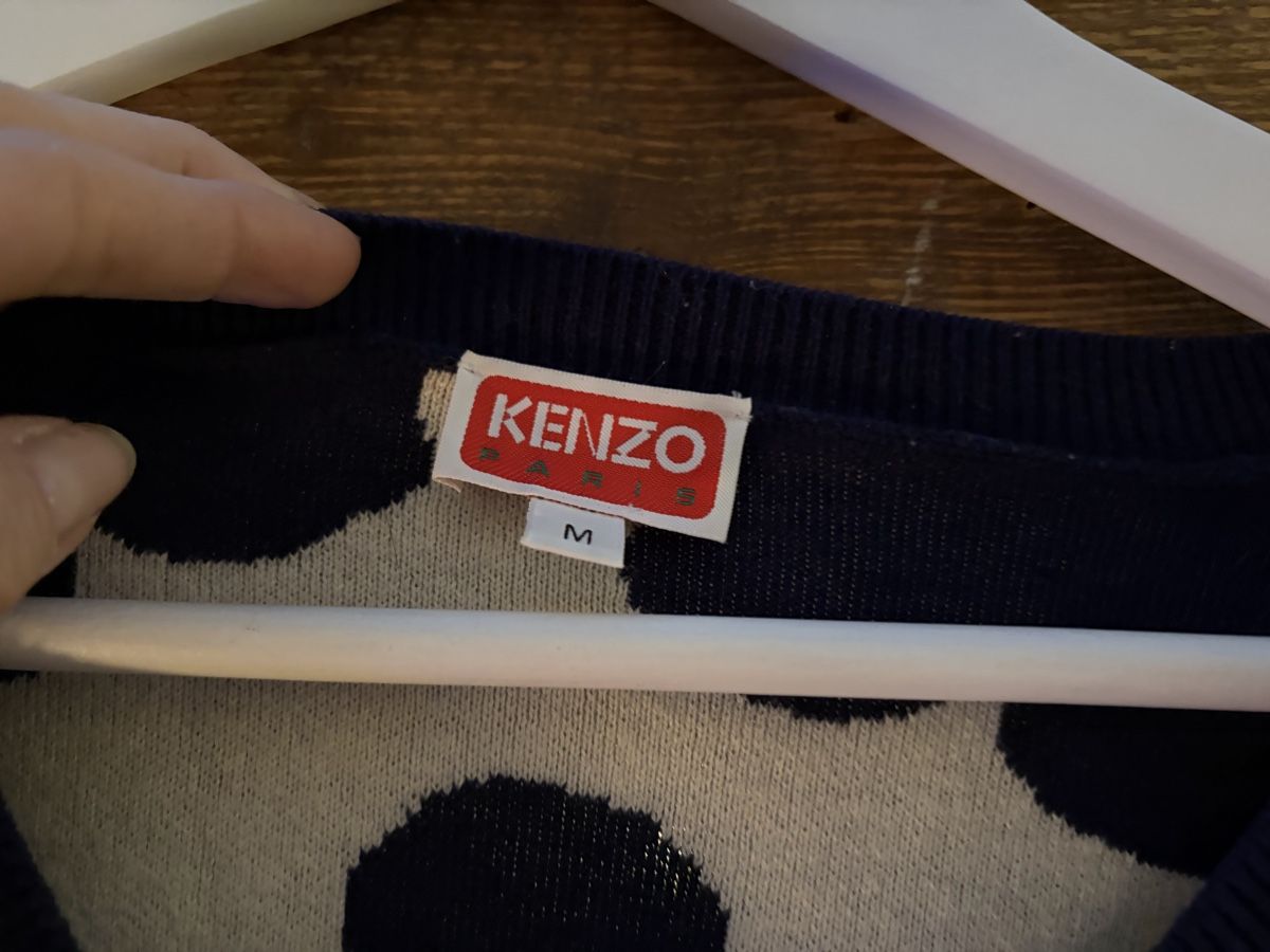 Kenzo Maglioni & Felpe: Kenzo Paris Wollpullover mit Blumenmuster, Grösse M Top! – Nuovo (secondo la descrizione) da Muttenz venduto da cho_xj52 4