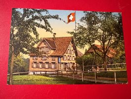 1923 Gruss v. Obstgarten / Städeli Flawil / Rest. Ochsengart