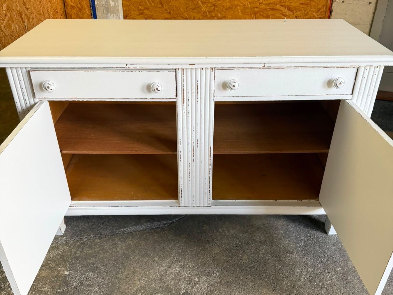 Cassettiere: Shabby Kommode Sideboard Theke weiss – Usato da Frauenfeld venduto da Airwalker10 5