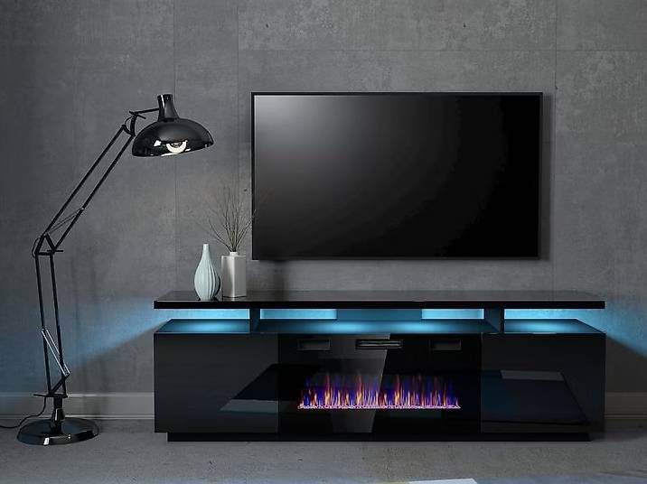 Mobili TV: TV-Möbel mit Kamin / Heizung – Nuovo (secondo la descrizione) da Triesen venduto da Chevalley 2