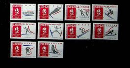 FRANCE TIMBRES NEUFS** 1990-1991. JEUX OLYMPIQUES./V955