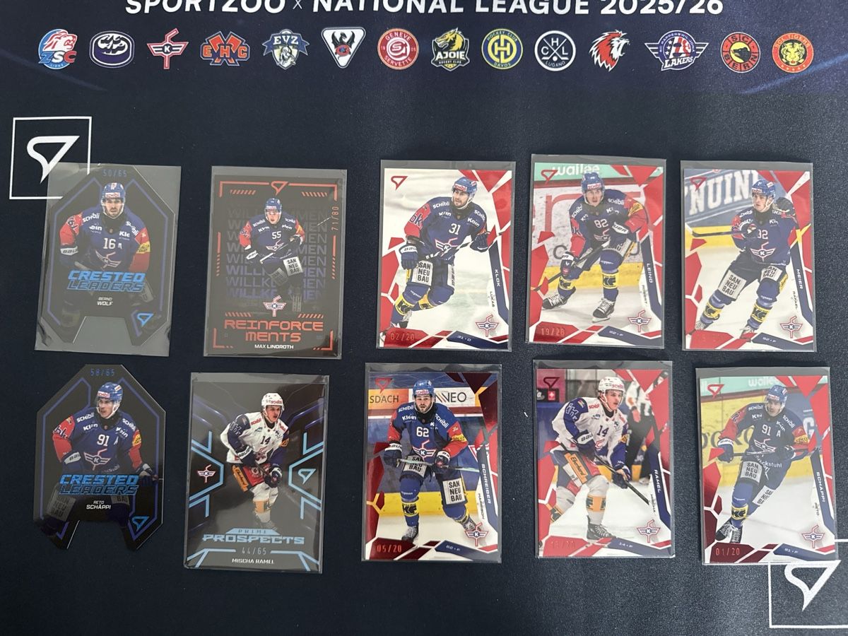 Sportzoo Carte collezionabili: Limitierte Karten von EHC Kloten – Nuovo (secondo la descrizione) da Courgevaux venduto da 87Shadow87