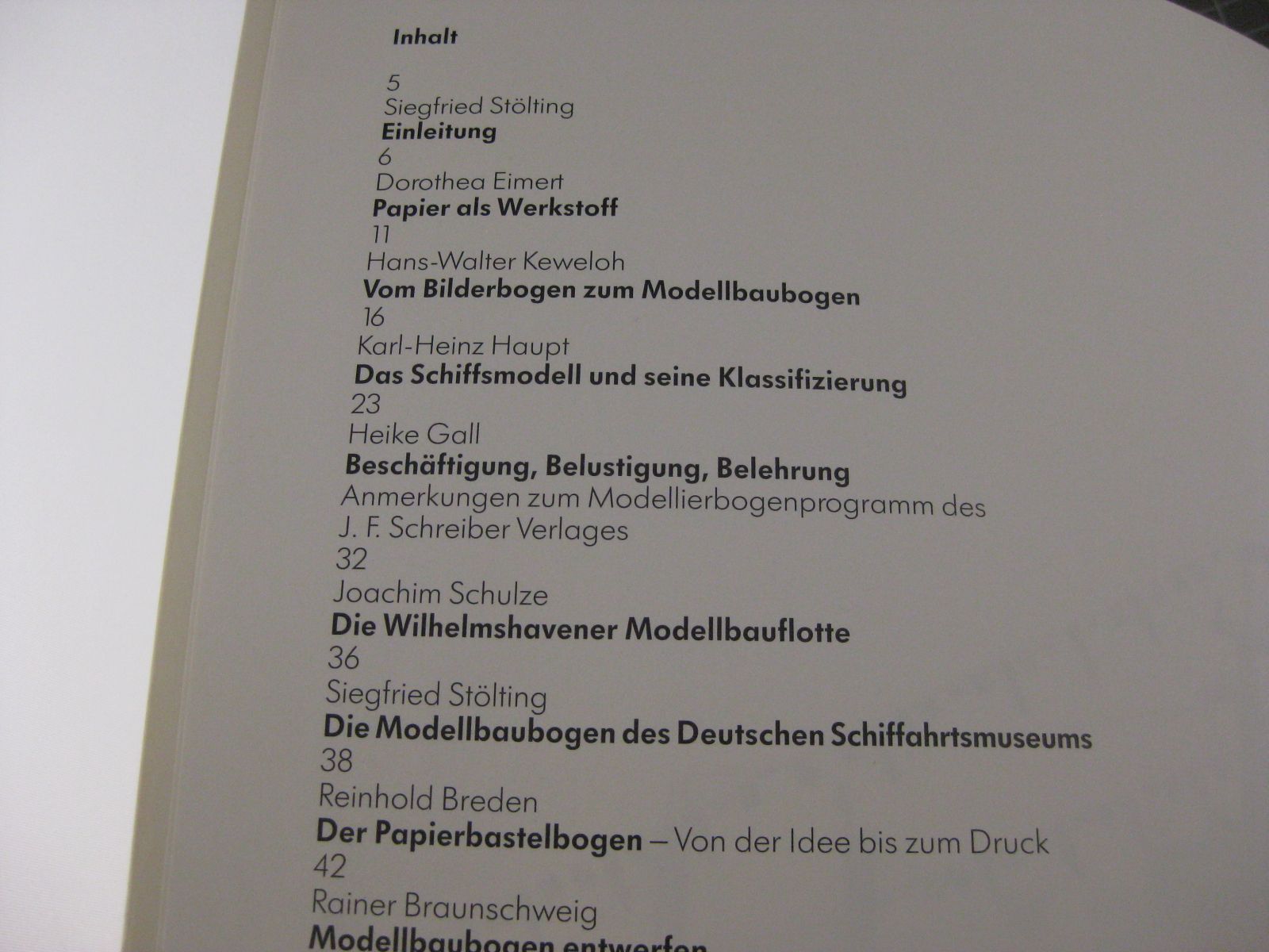 Libri: Broschüre: Schiffe aus Papier – Usato da Malters venduto da Marosko 4