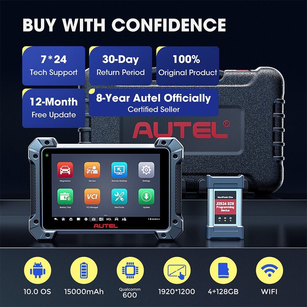 Scanner: Autel MK908 PRO II Auto Diagnostic Scanner J2534 Programming – Nuovo e nell'imballaggio originale da Malans GR venduto da BUYBEST-Schweiz 6