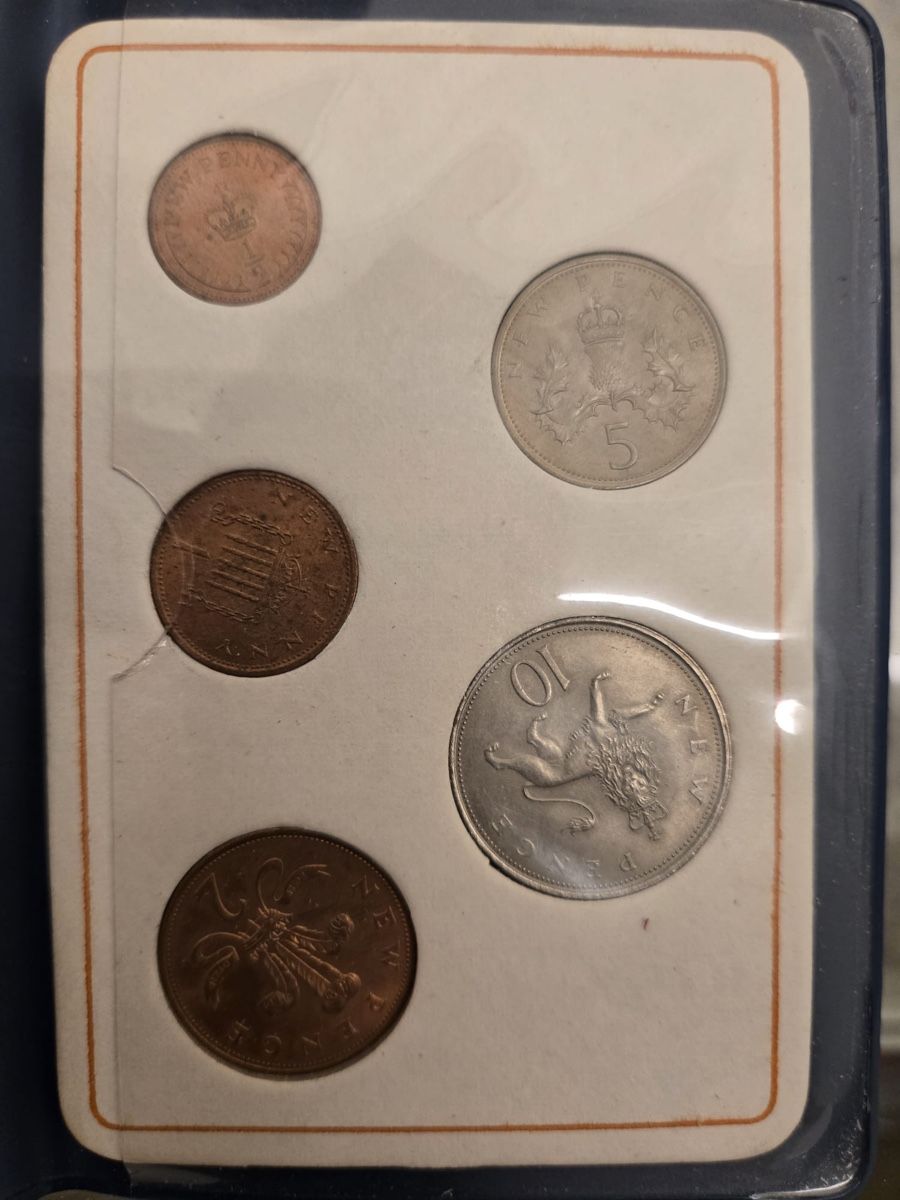 Tutti le monete: Britain First Decimal Coins 1971 Set Mint Condition – Usato da Birrhard venduto da kristiii 1