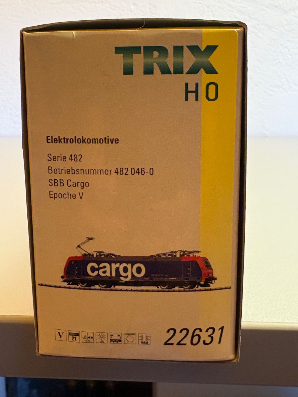Trix Modelleisenbahnen: Trix SBB Cargo Re 482 046-0 gebraucht Digital – Gebraucht aus Stäfa von chris_c638 4
