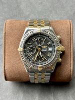 Breitling Crosswind Chronograph Stahl/Gold Automatic