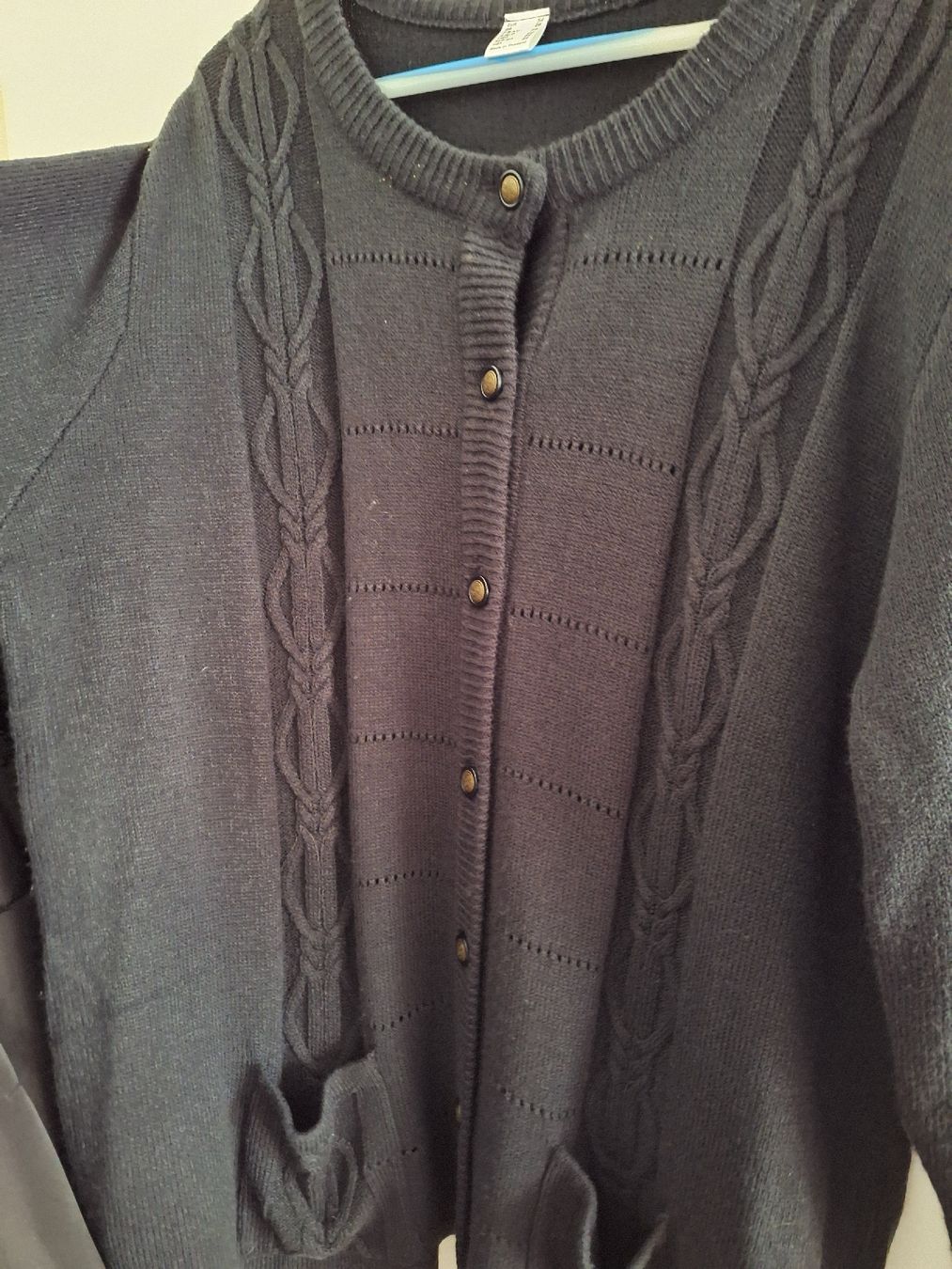 Giacche: Jacquette Strickjacke noire manches longues taille 54 – Nuovo (secondo la descrizione) da Genève venduto da maria1209 1