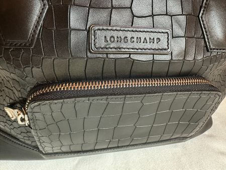 Longchamp Légende Croco Noir
