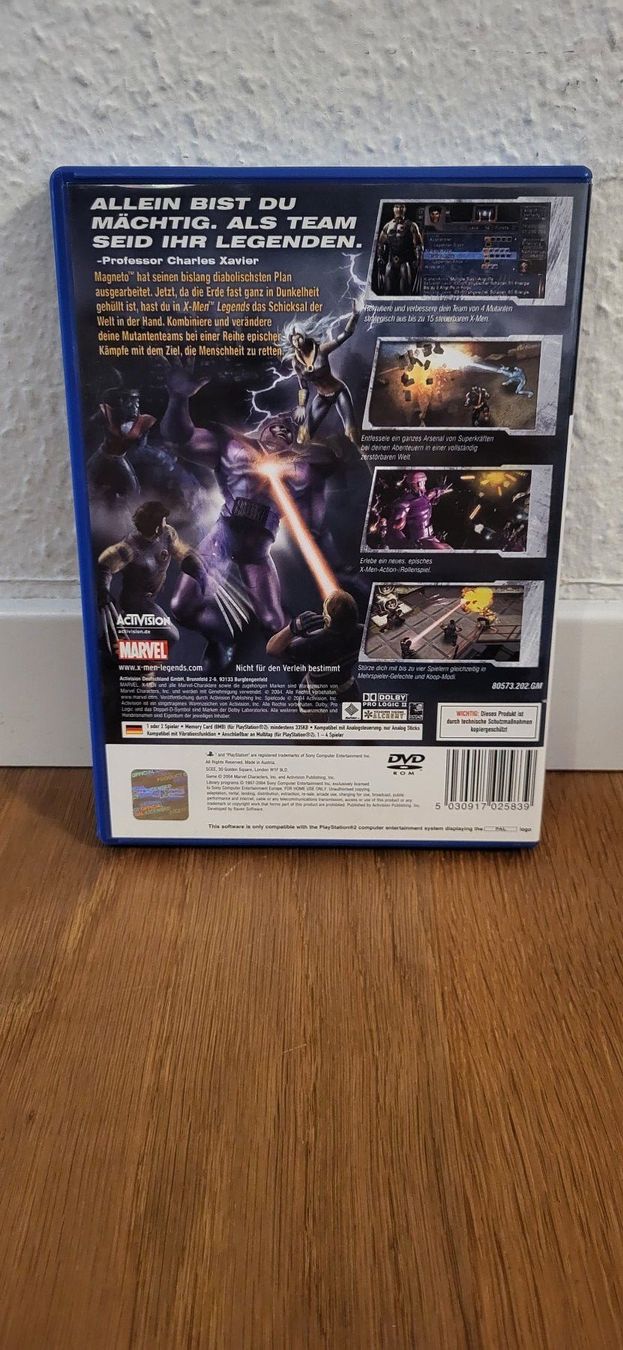 Sony Giochi: PS 2 - X-Men Legends – Usato da Münsingen venduto da DigitaleSpielecke 1