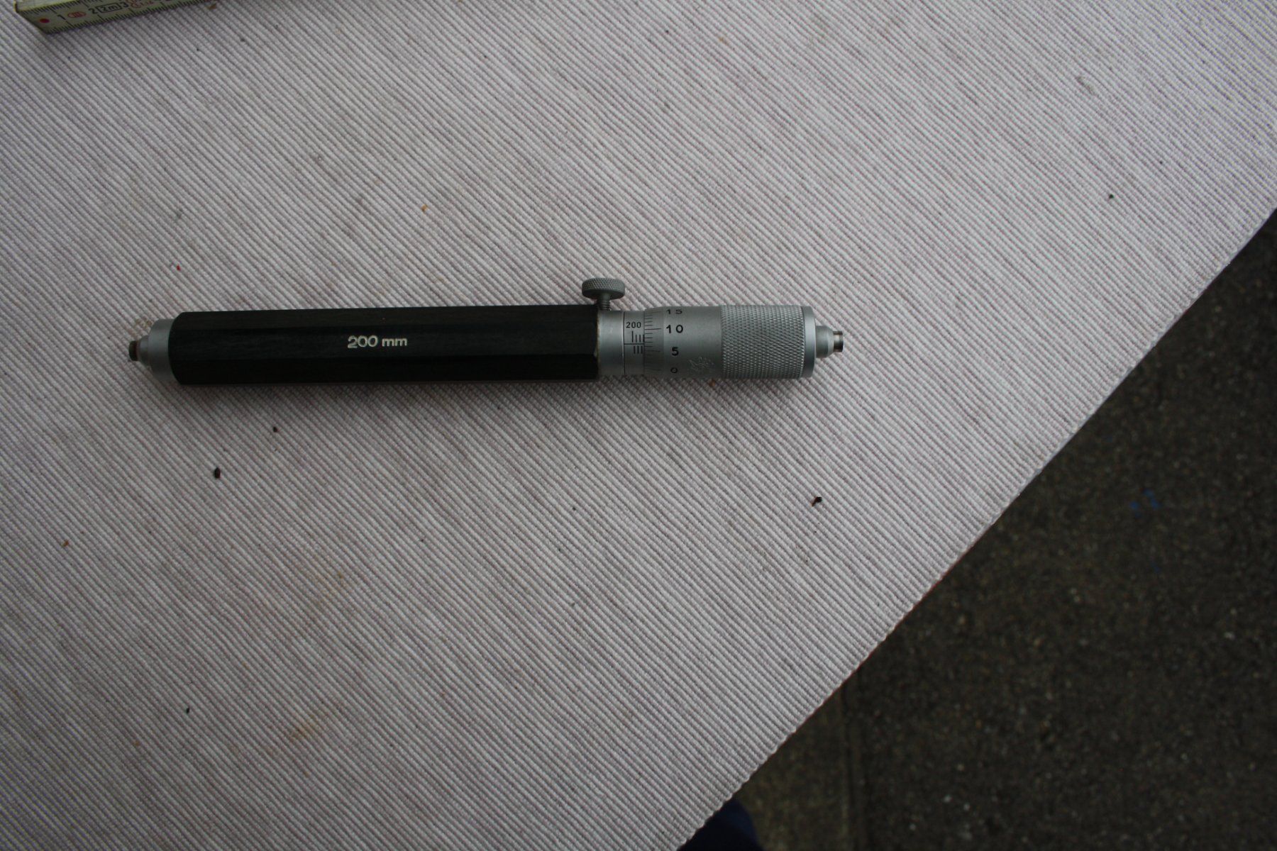 Misurare: MESSSCHRAUBE 200-225mm INNENMIKROMETER – Usato da Wauwil venduto da Pneuedy 9