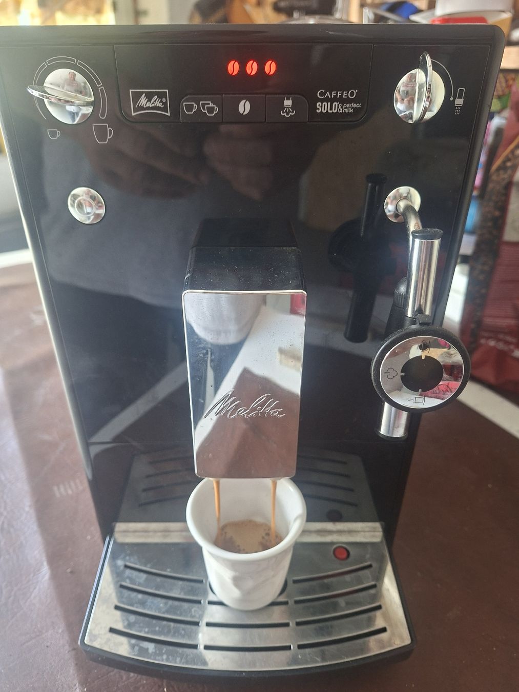 Melitta Macchine per caffè & Macchine per espresso: Melitta Caffeo SOLO&perfect milk – Usato da St-maurice venduto da AHTP
