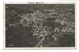 Riehen (BS) Flugaufnahme von Aviatik beider Basel - 1928