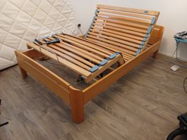 Röwa Bett 120cm mit Motorrahmen