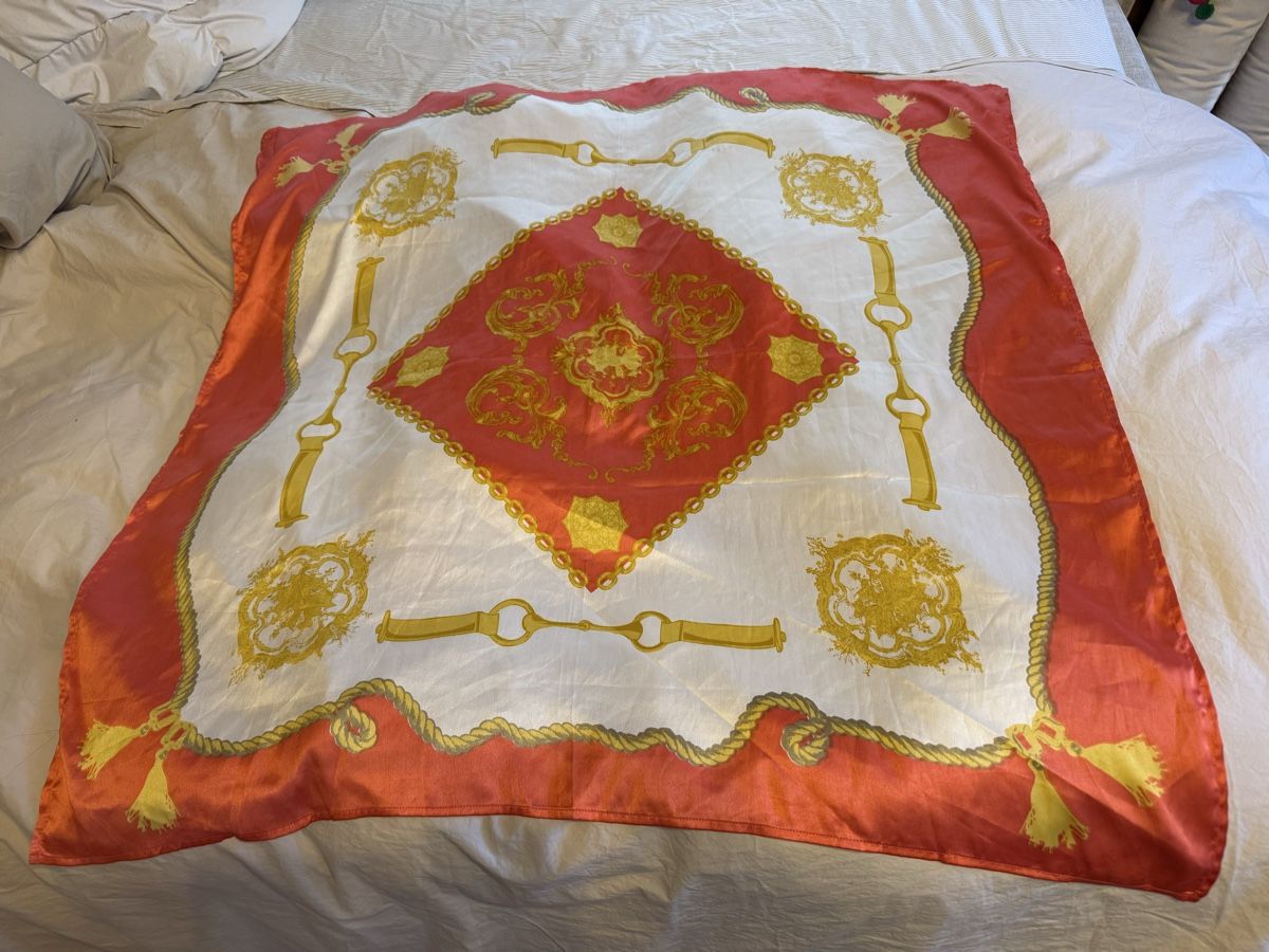 Foulard & Sciarpe: Seidentuch – 90 x 90 cm – Usato da S-chanf venduto da momonoir 4