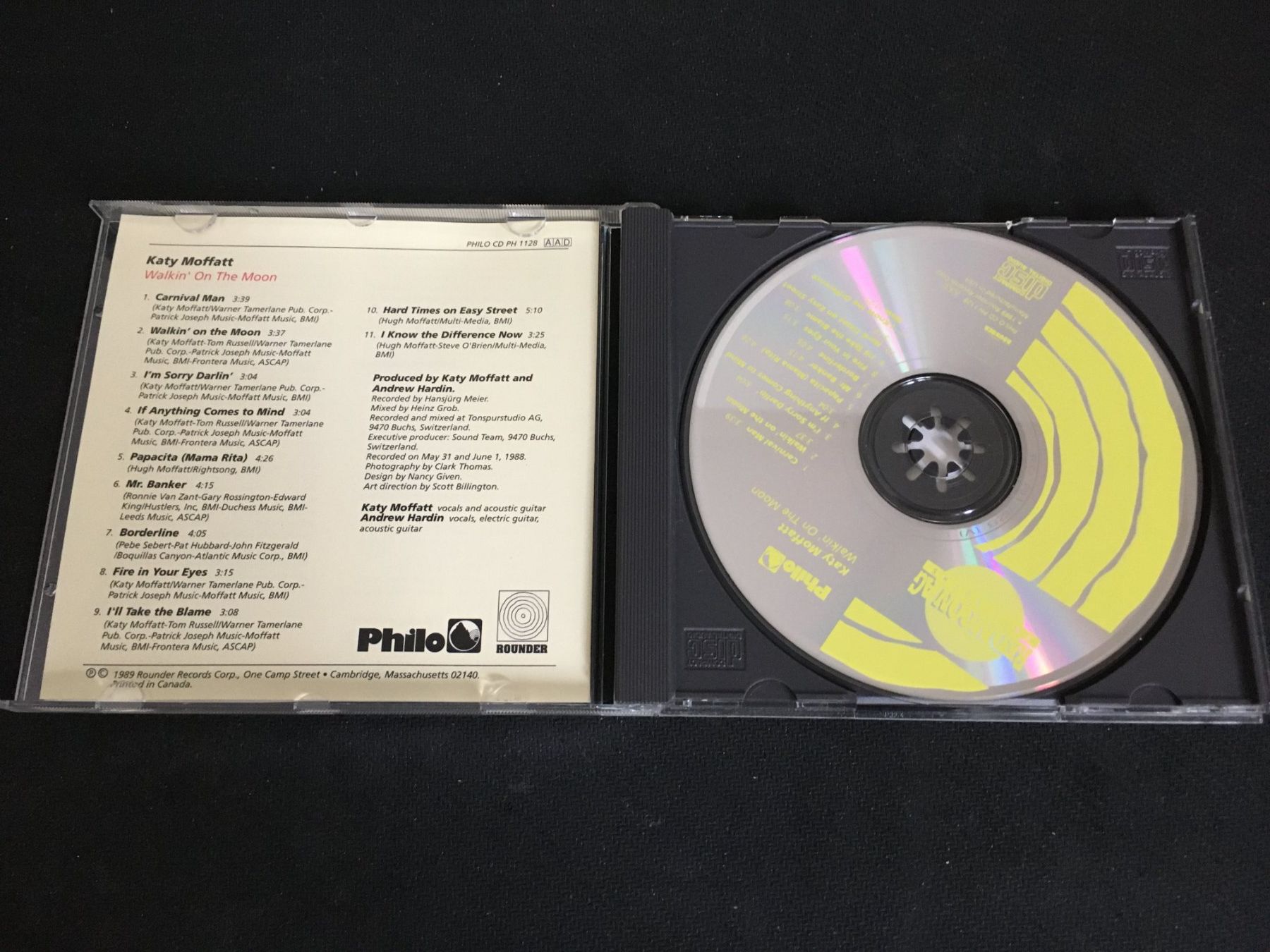 CD: Katy Moffatt - Walking on the moon -CD- – Usato da St.Gallen venduto da MedienJoe 1