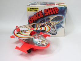 UFO Space Ship Helikopter zum aufziehen U-Turn Action