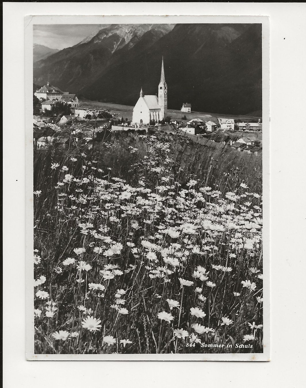 Cartoline postali: AK 1949 Sommer in Schuls/Scuol – Usato da Greifensee venduto da 315WDO