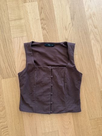 MNG Weste braun Grösse XS Neuwertig