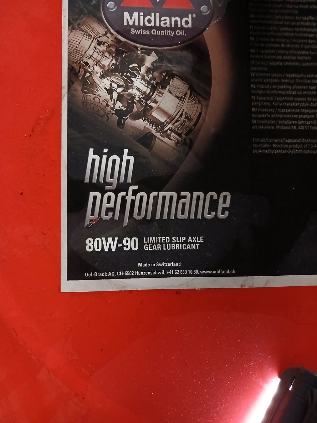 Midland Oli & Additivi: 80W 90 Getriebe und Dif Öl 150L – Nuovo (secondo la descrizione) da Birr venduto da kru_lh5x