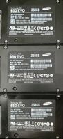 3×Samsung SSD 850 EVO 250GB  guter Zustand