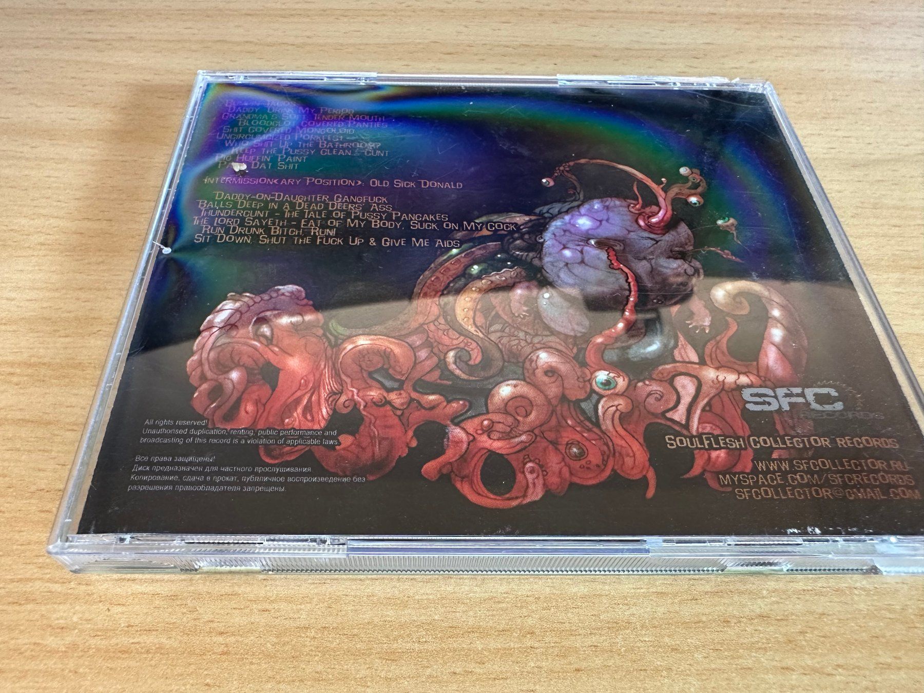 CD: Gorged Afterbirth – Gorged Afterbirth – Usato da Rikon im Tösstal venduto da Alpenmutz 1