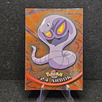 Pokemon Topps Holo Foil Blue 1. Edition/Print EN Arbok