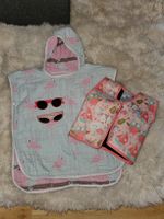 Kleinkind Beach Set: 100%BW Poncho, Float Vest, Sunglasses
