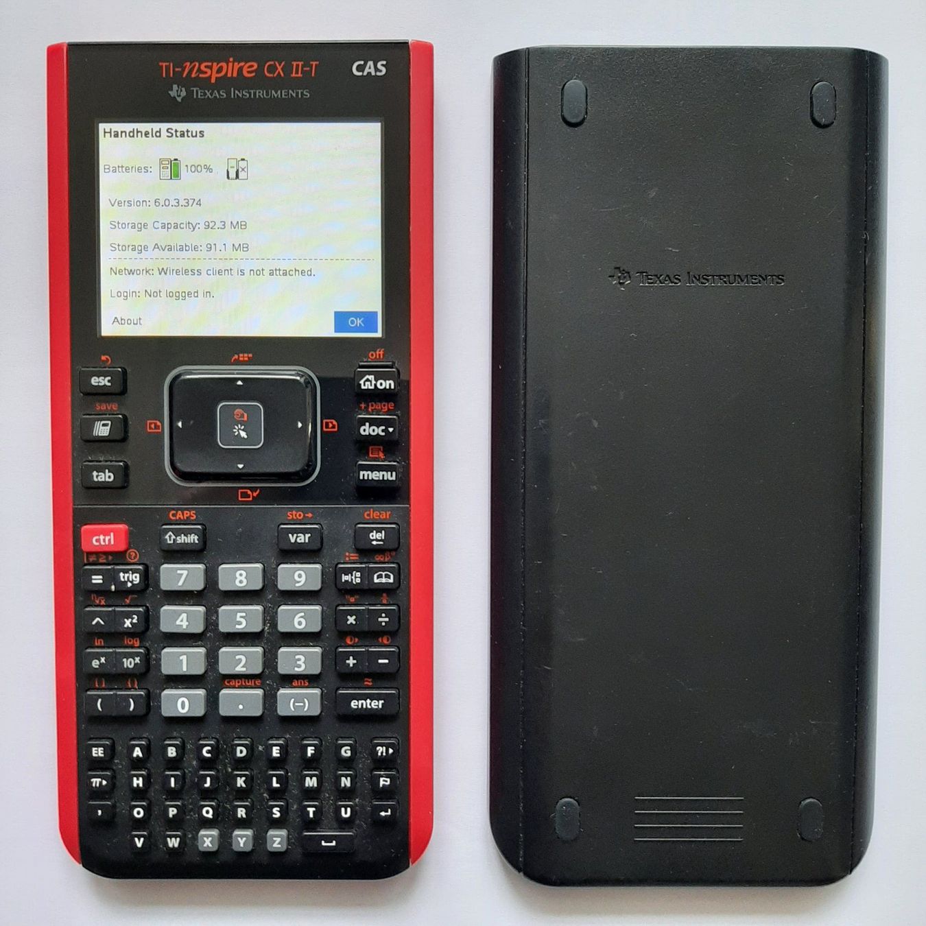 Texas Instruments Calcolatrici tascabili: TI-Nspire CX-II T CAS – Usato da Carouge GE venduto da cecob0909