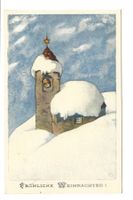Künstlerin: Mili Weber - Fröhliche Weihnachten Kapelle 1929
