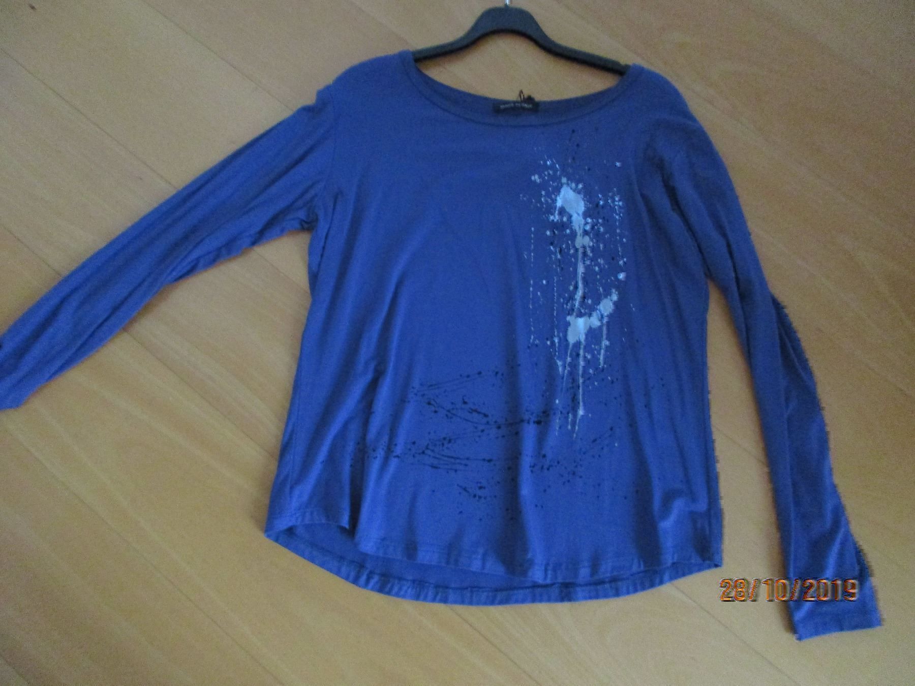 Pullover & Sweatshirts: Shirt super schön M mit Handdruck langar – Neu (gemäss Beschreibung) aus Ottenbach von Claurin