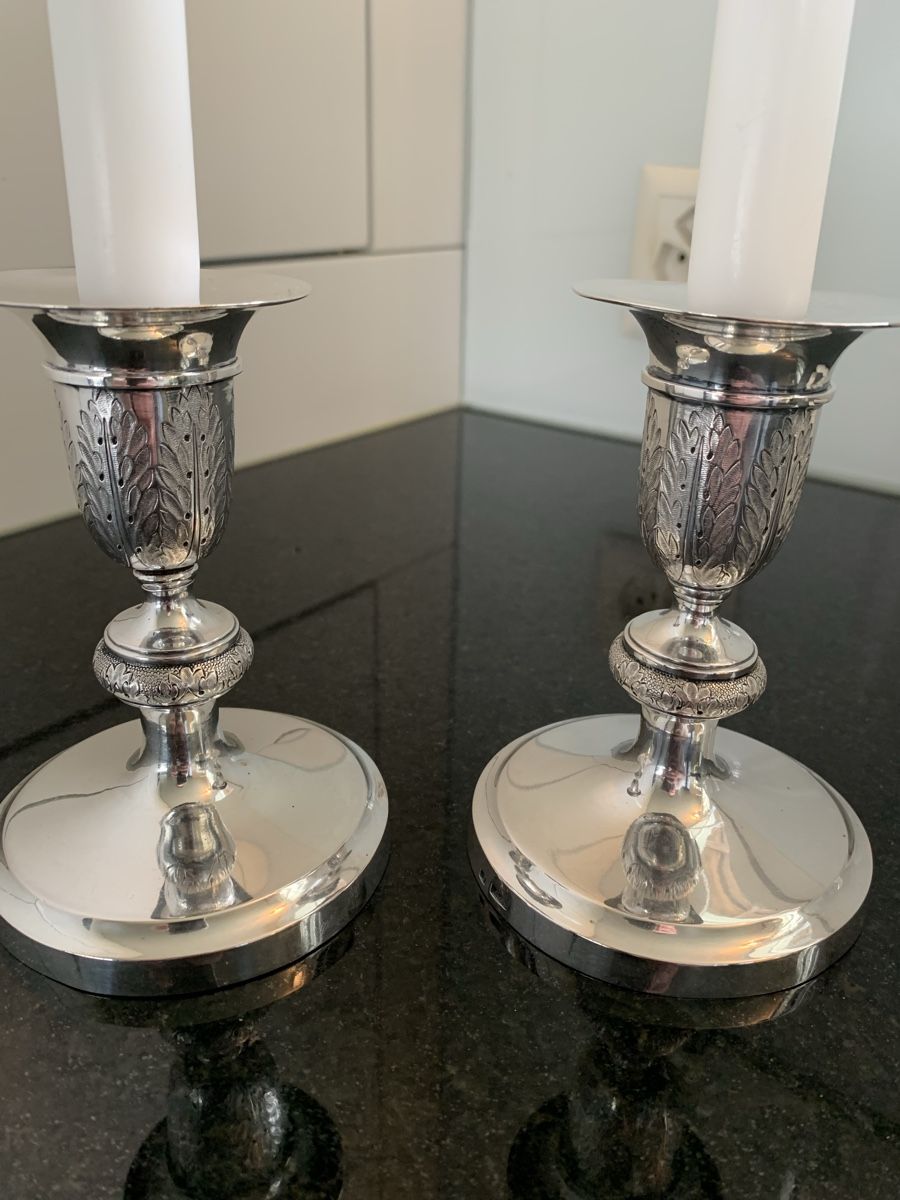 Portacandele: Kerzenständer Echt Silber – Usato da Zollikofen venduto da ausmisten_at_home 1