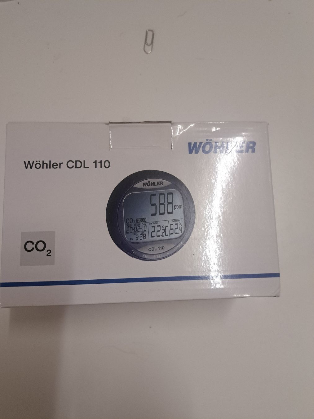 Misurare: Wöhler CDL 210 CO2-Datenlogger – Usato da Spreitenbach venduto da madmex