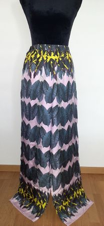 MARCCAIN Hose N 3 Sommer Muster 🌺 leichte Seide