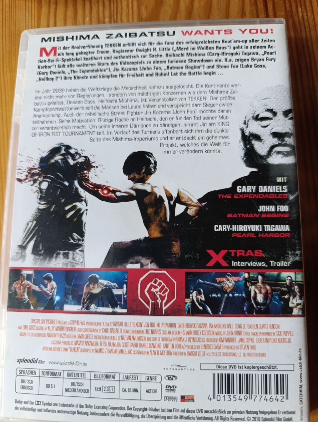 Alle DVDs: Tekken  – Gebraucht aus Fischenthal von anj_gp6g 1