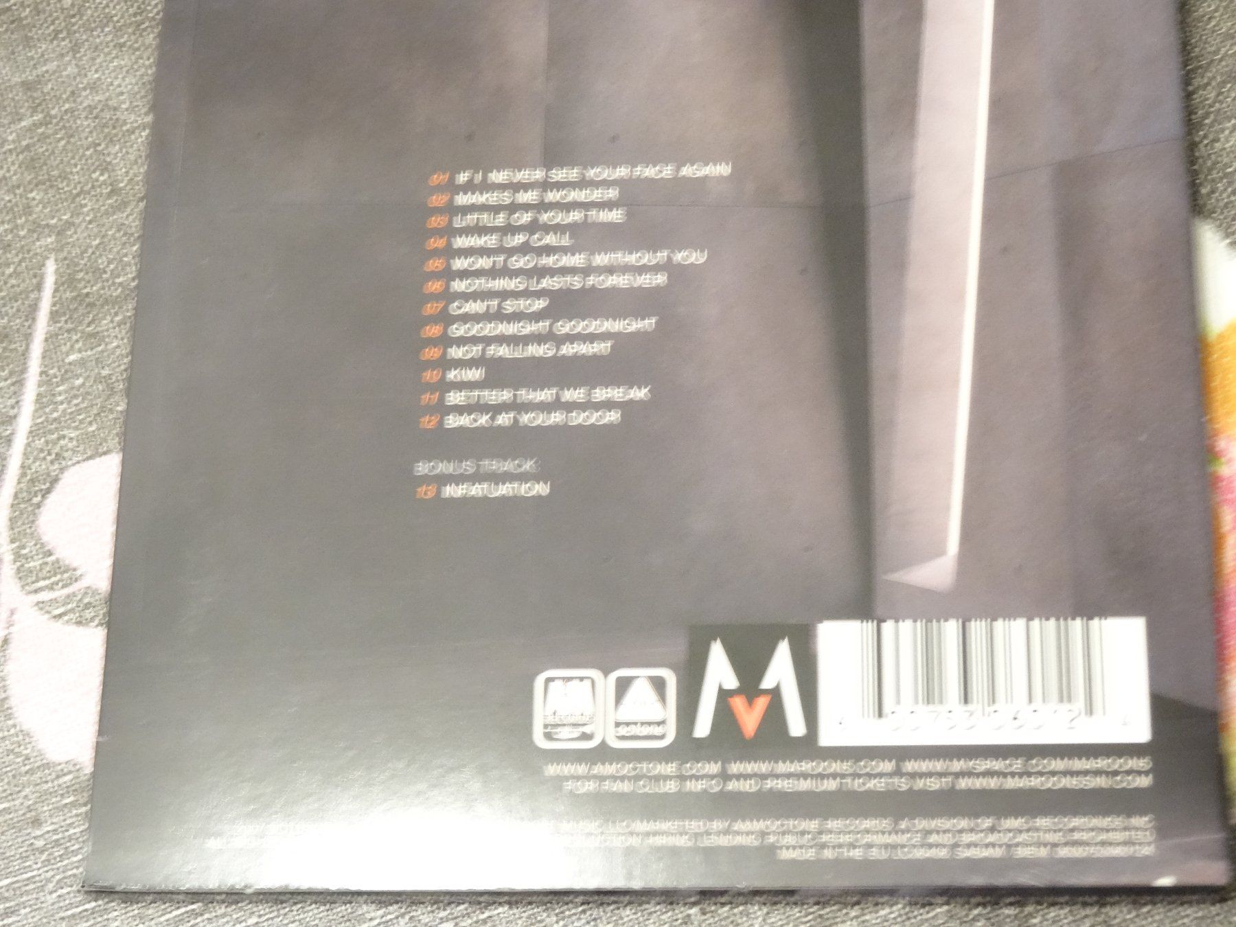 CD: Maroon 5 - It won't be soon before long CD – Usato da Olten venduto da Disc-Ausverkauf 1