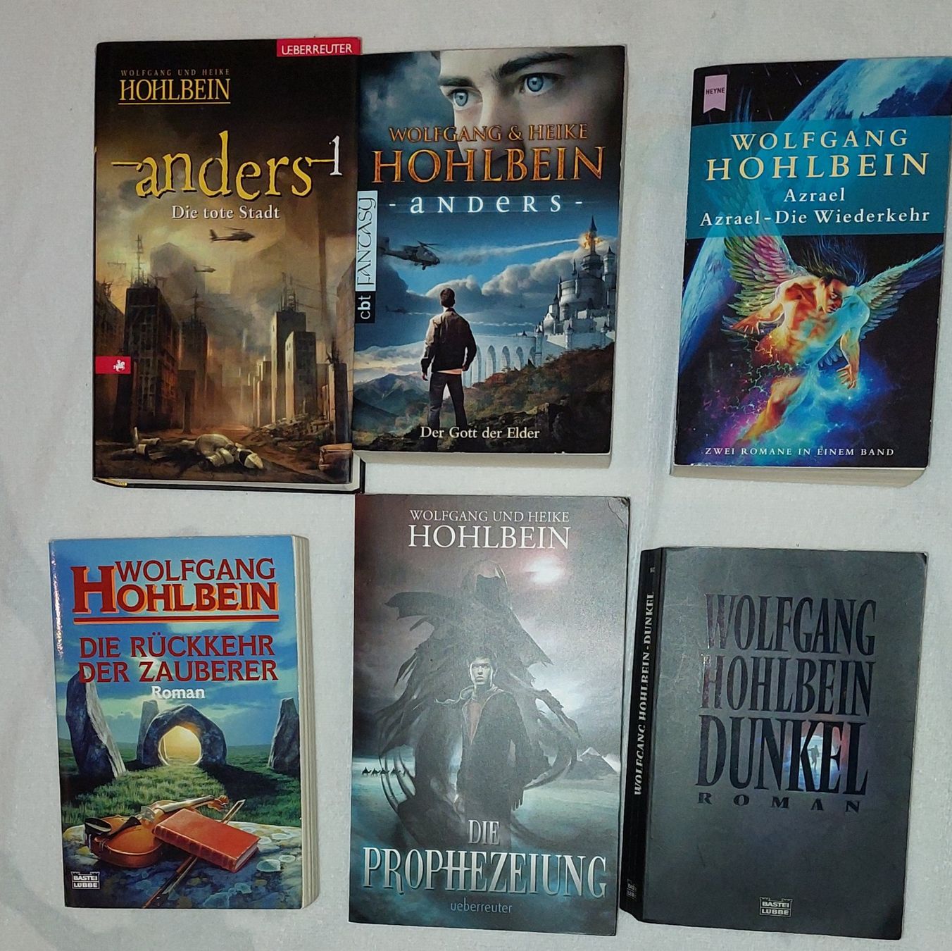 Libri: 6 Bücher von Hohlbein, auch einzeln möglich – Usato da Uitikon Waldegg venduto da Smeragol