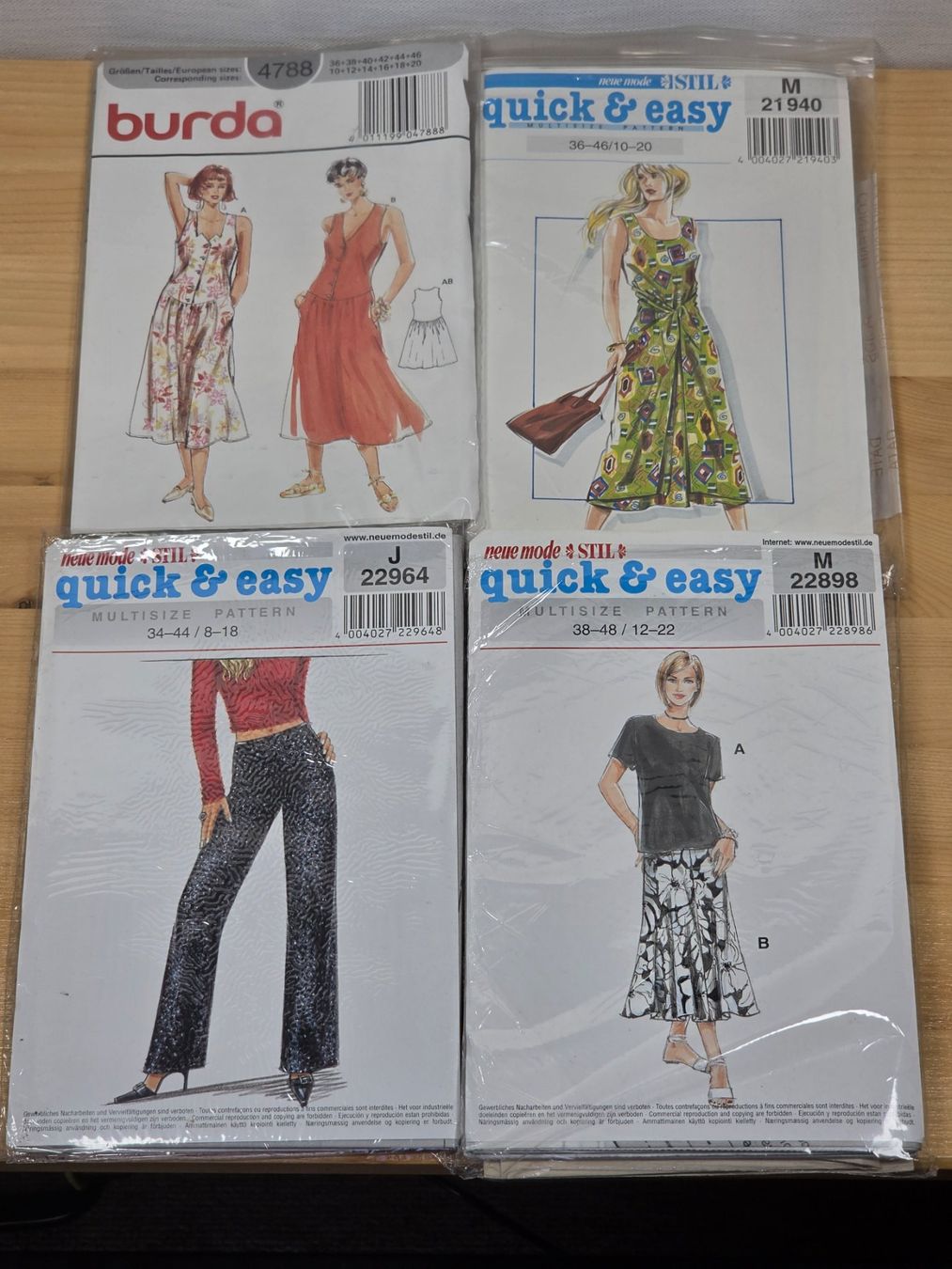 Cartamodelli: Set: 18 Schnittmuster für Erwachsene – Usato da Wil SG venduto da gle_n2ty 4