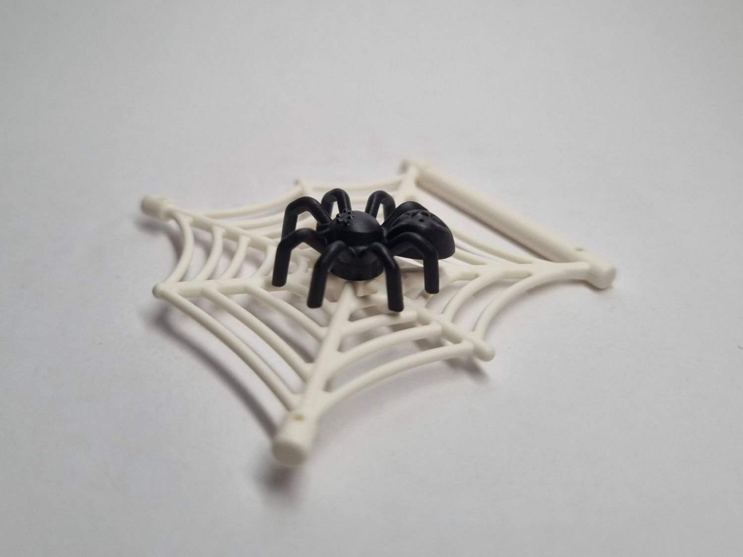 Lego Kit di costruzioni: LEGO Black Spider with Spider web / schwarze Spinne mit Netz – Nuovo (secondo la descrizione) da Basadingen venduto da NekoBricks 3