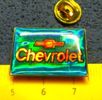 CHEVROLET AUTO LOGO LASER-PIN VINTAGE OLDI GLASIERT