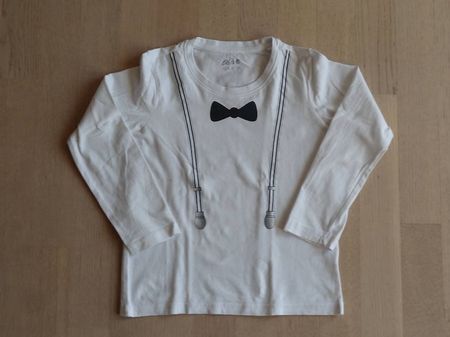 Longsleeve Langarm Shirt Gr. 128 Zwillinge Jungen