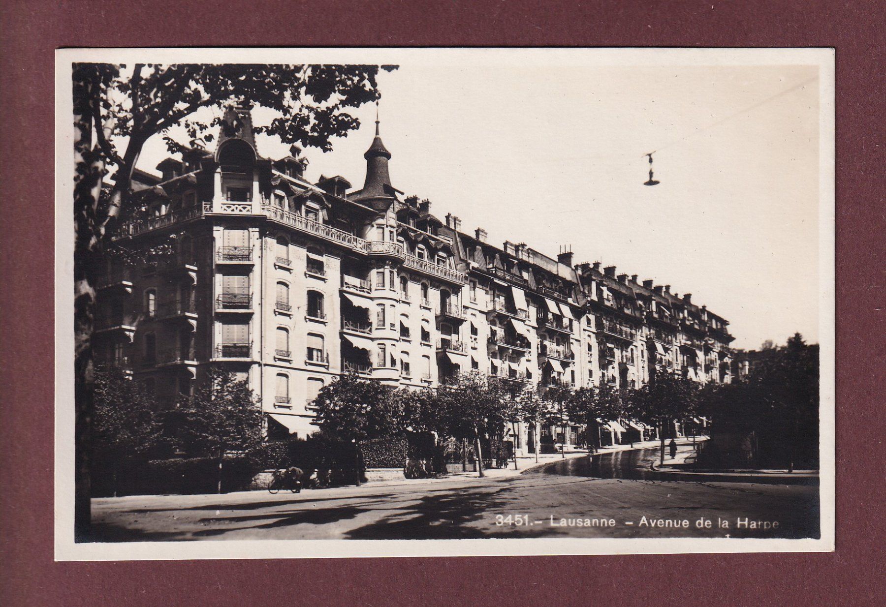 Cartes postales: LAUSANNE - Avenue de la Harpe – D'occasion à Pully par nicecards